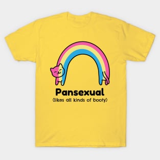 Pansexual (Like all kinds of booty) Design for PRIDE 2020 T-Shirt